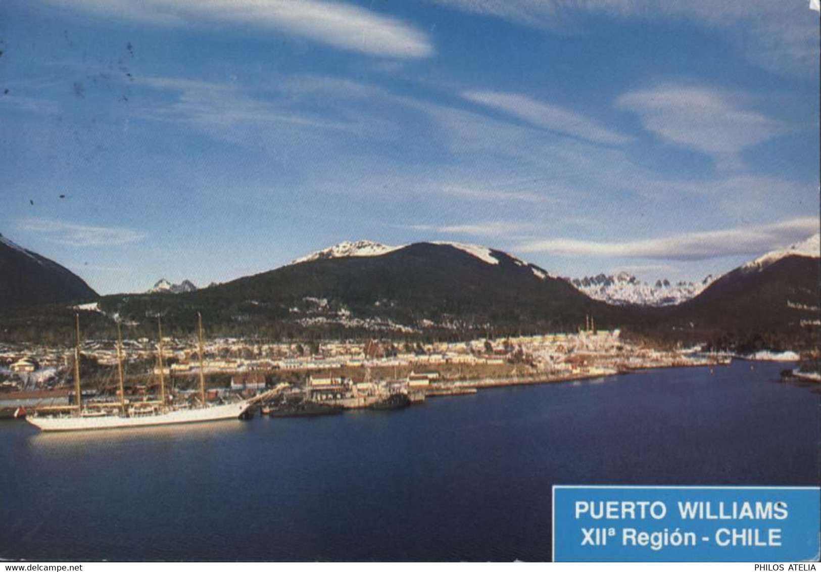 YT 1792 Argentina Cachet La Ciudad Mas Austral Del Mundo Ushuaia Argentina Encotee 2 Mai 1993 + USA Antarctique - Cartas & Documentos