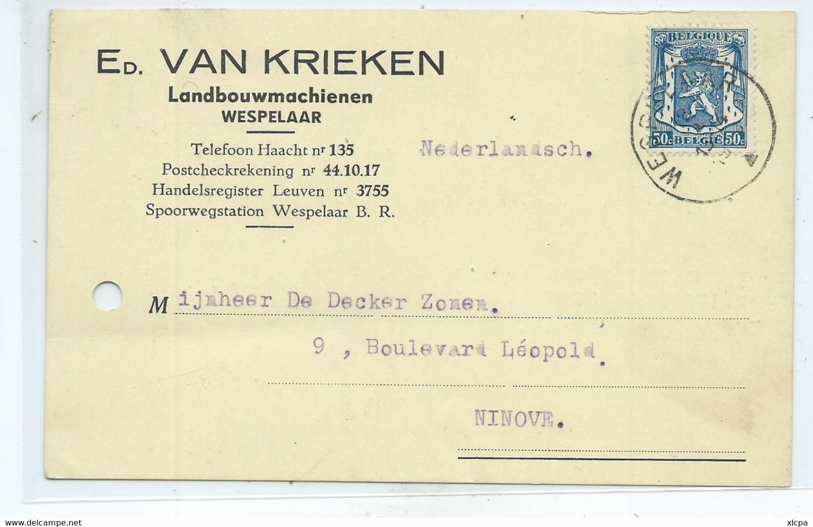 Wespelaer E. Van Krieken - Haacht