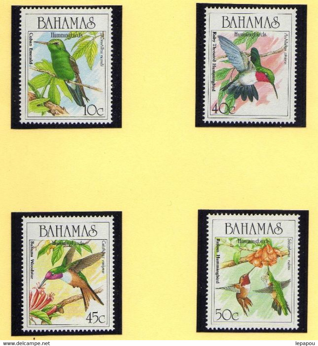 Bahamas 1984 - Série Complète "Oiseaux" Neuf ** MNH - Colibrì