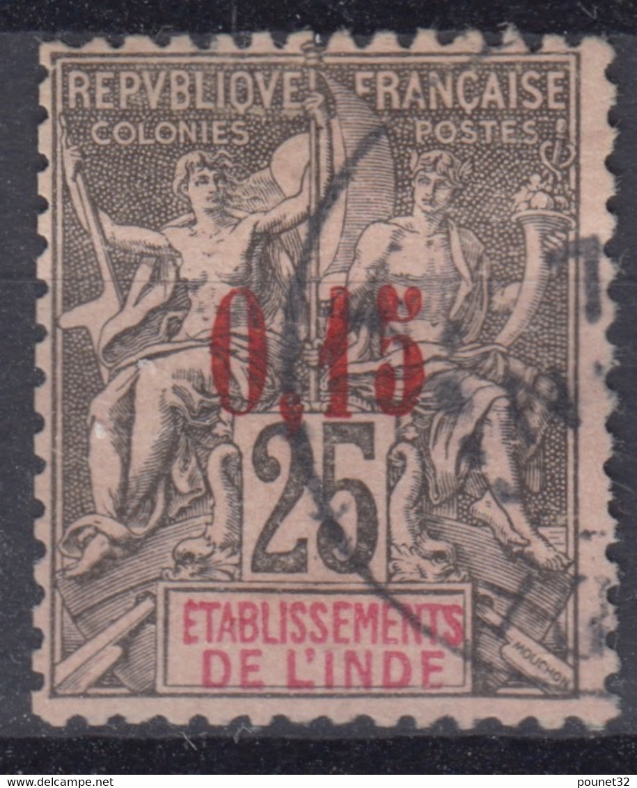 INDE : TYPE GROUPE SURCHARGE N° 22 OBLITERATION LEGERE - COTE 125 € - Used Stamps