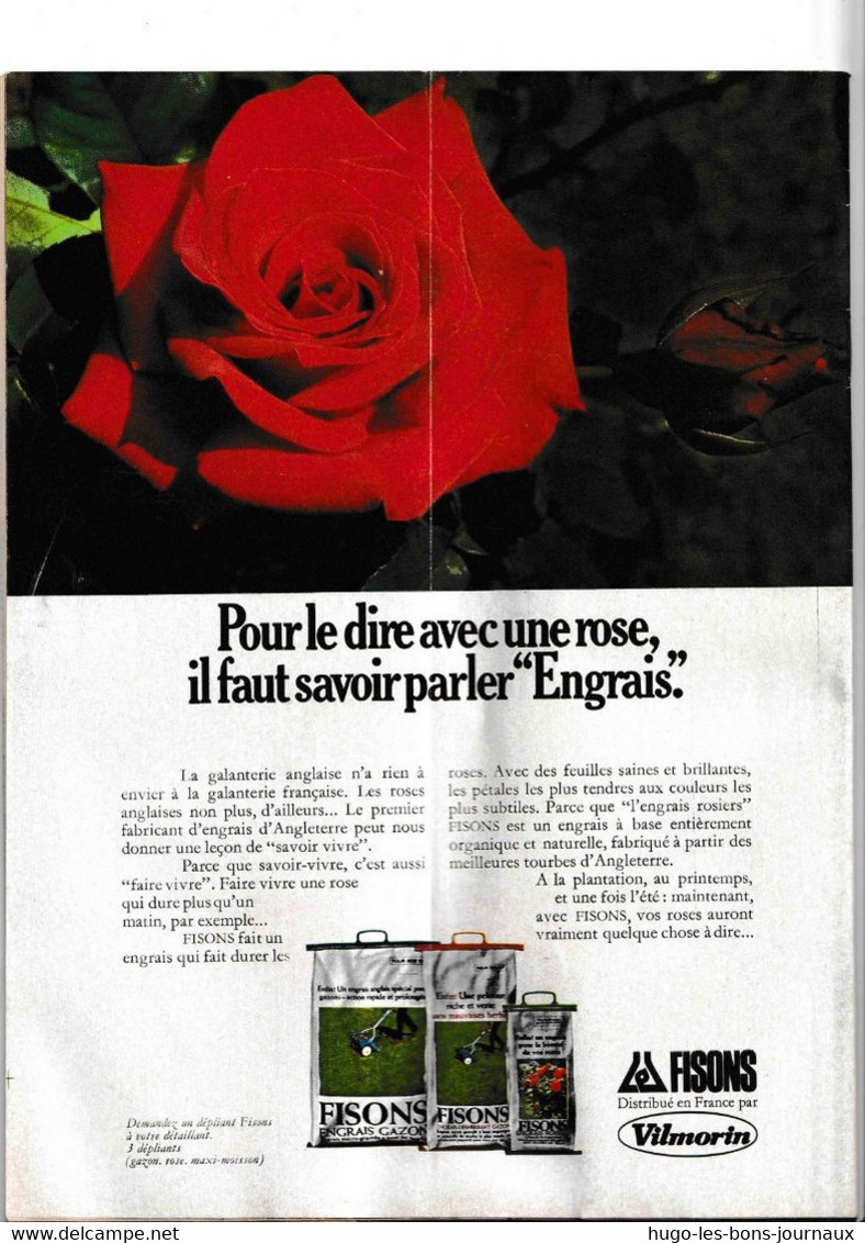 Rustica_N°170_ 1er Avril 1973_Dossier Greffes _à Découper : Les Fleurs D'été - Tuinieren