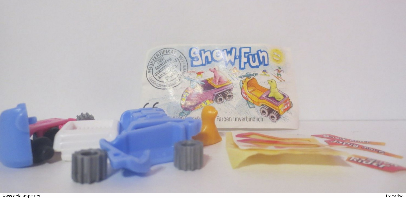 KINDER SURPRISE 1994 Deutch :   N° 633887 + BPZ + Stickers - Montables