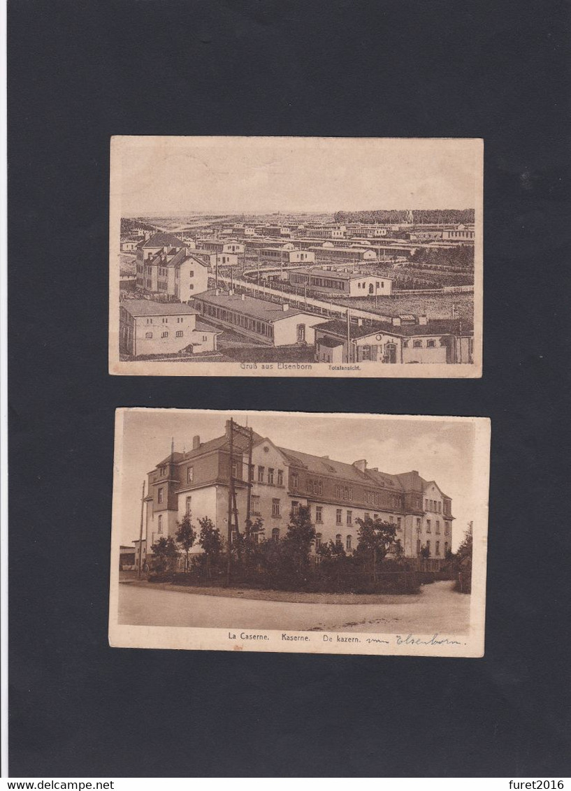 ELSENBORN LOT 5 Cartes : Camp Poste Mess , Caserne - Elsenborn (camp)