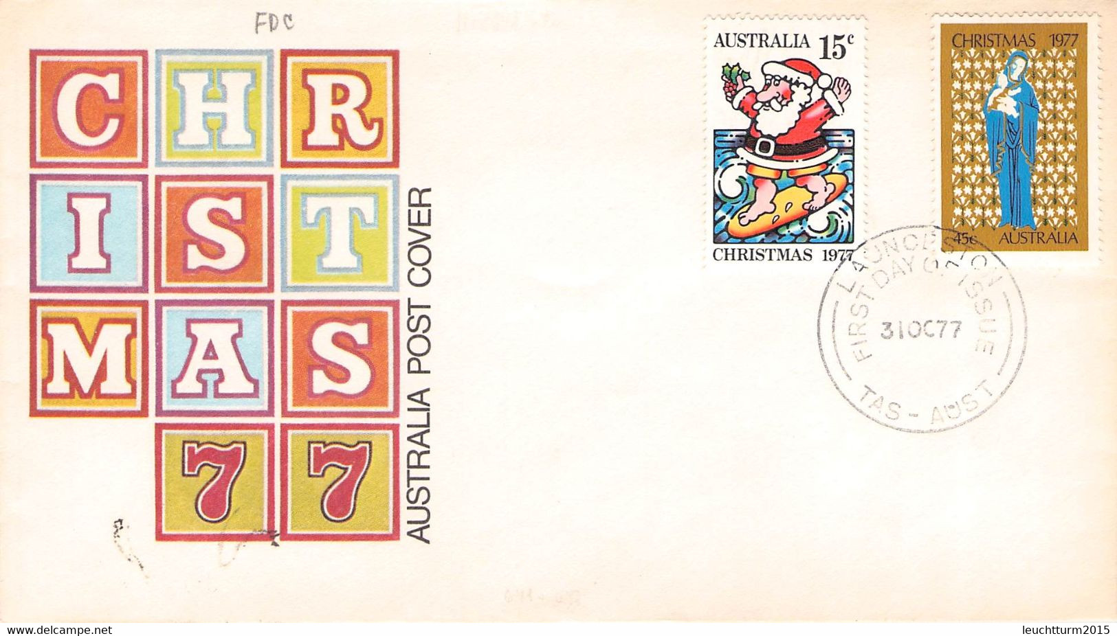 AUSTRALIA - SMALL COLLECTION FDC Between 1976-1989 /G111 - FDC