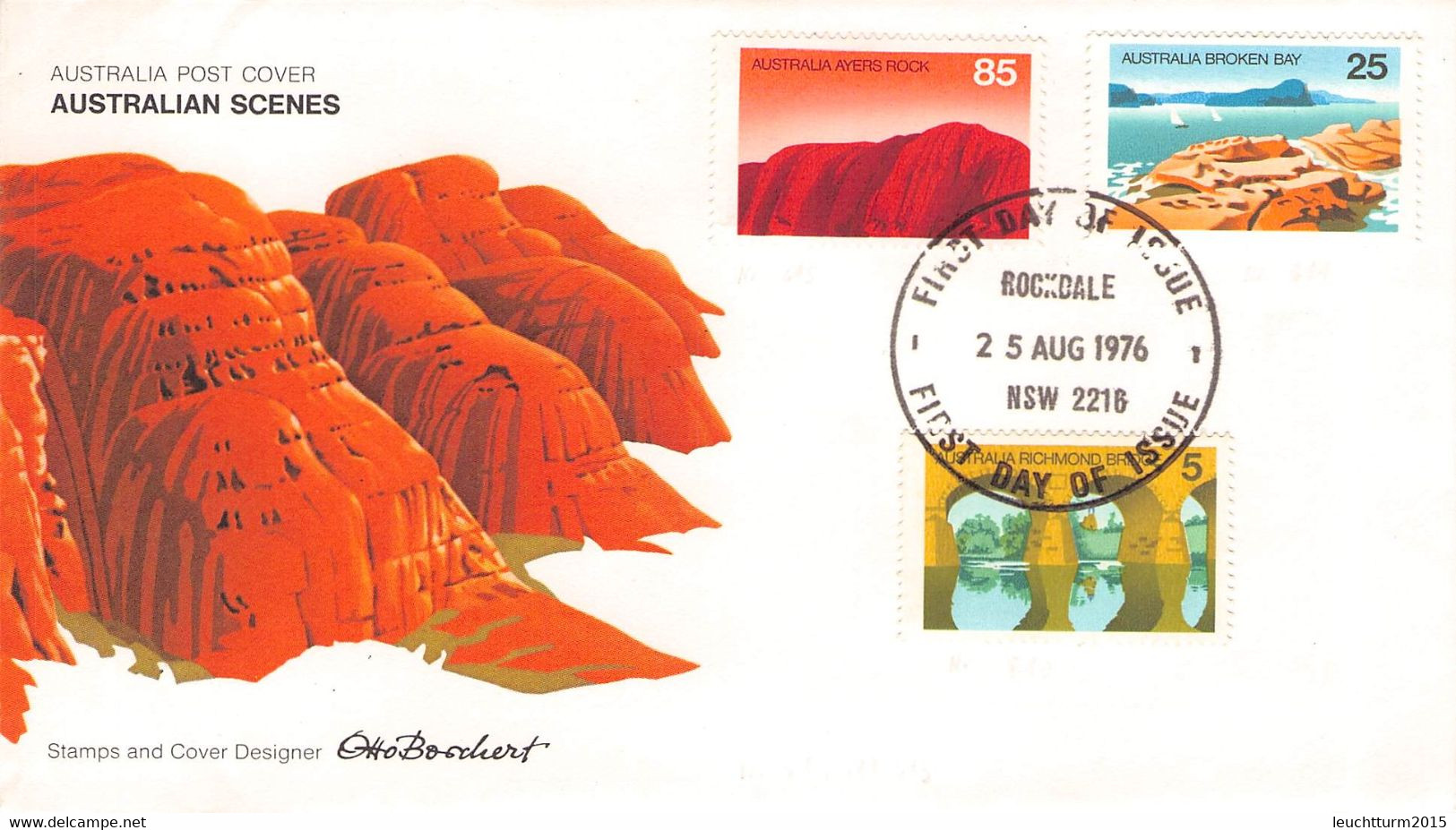 AUSTRALIA - SMALL COLLECTION FDC between 1976-1989 /G111