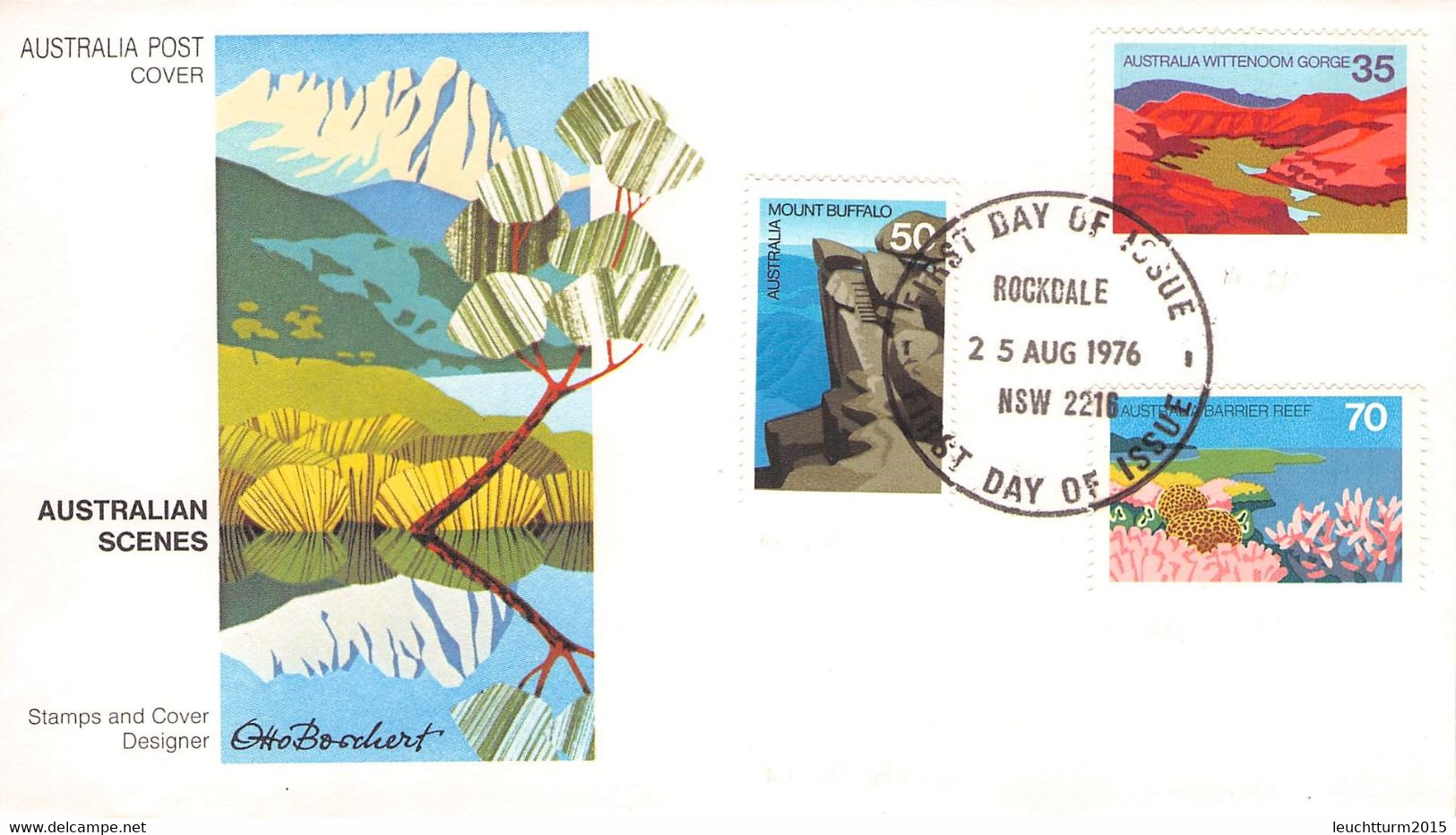 AUSTRALIA - SMALL COLLECTION FDC between 1976-1989 /G111