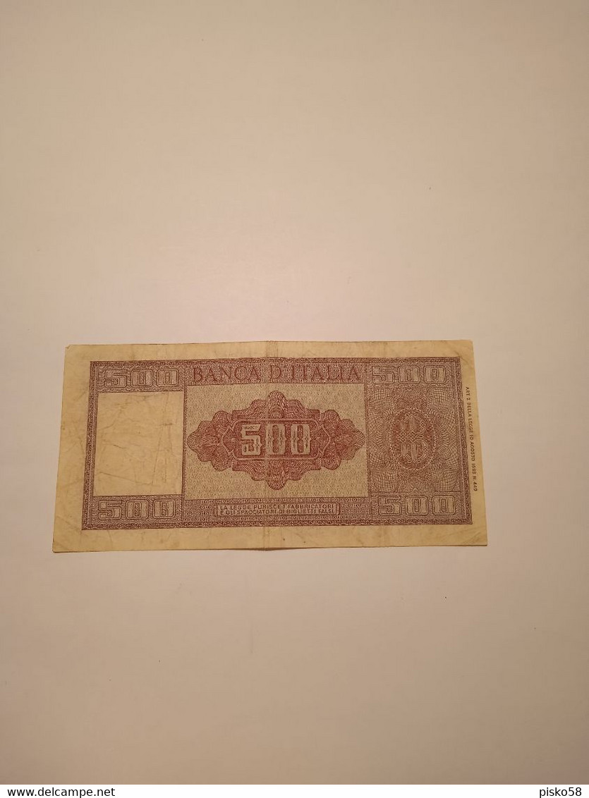 ITALIA-P 80b 500L 23/3/1961- - 500 Liras