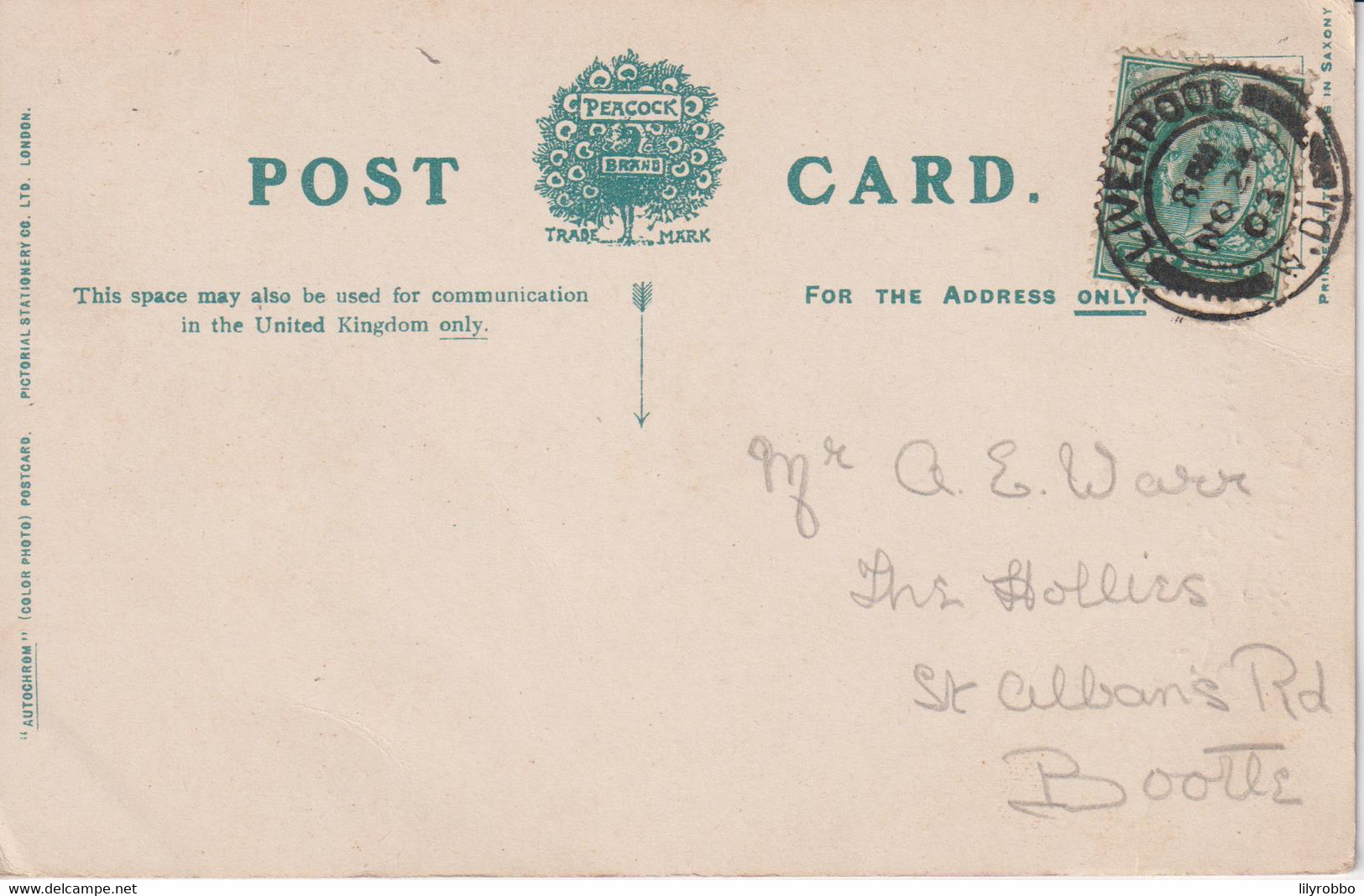 UNITED KINGDOM - Humour - "Real Jam - I" - VG Liverpool Postmark 1902 - Child With Food - Humour