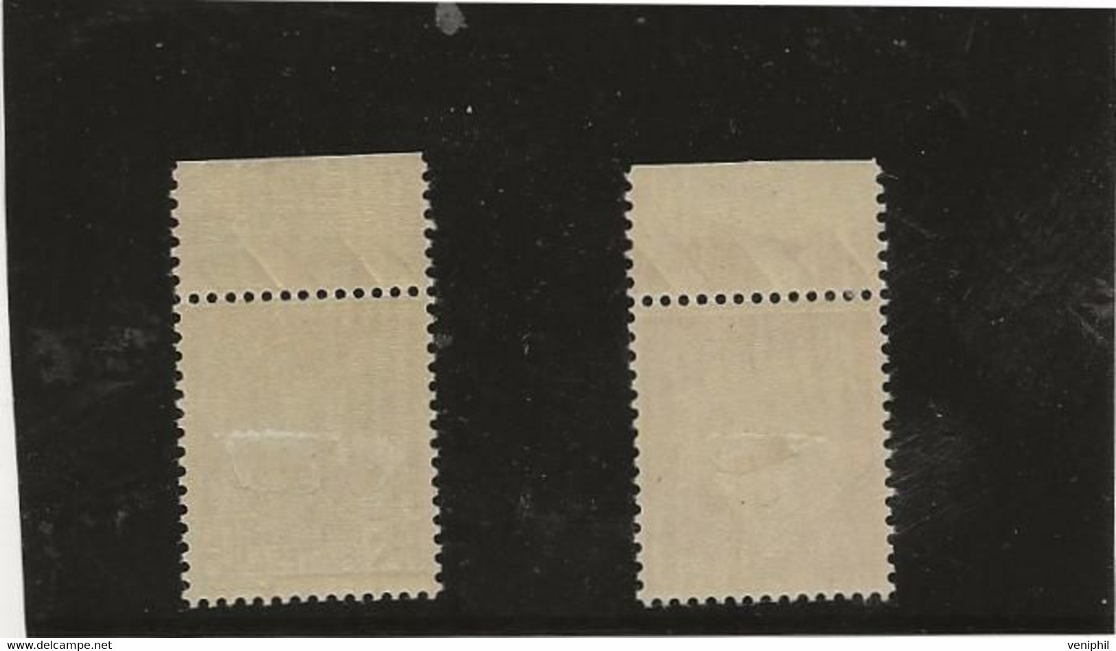 TIMBRES N° 291-292 NEUF BORD DE FEUILLE -PETITE TRACE DE CHARNIERE -ANNEE 1933 -COTE : 50 € - Unused Stamps