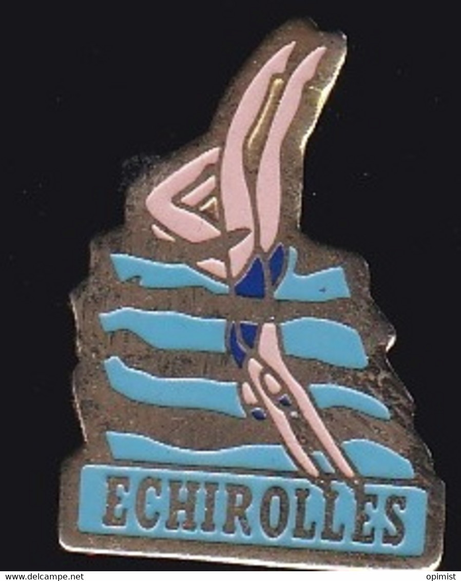 68841-Pin's.Échirolles.Isère. Auvergne-Rhône-Alpes.natation Synchronisée - Natation