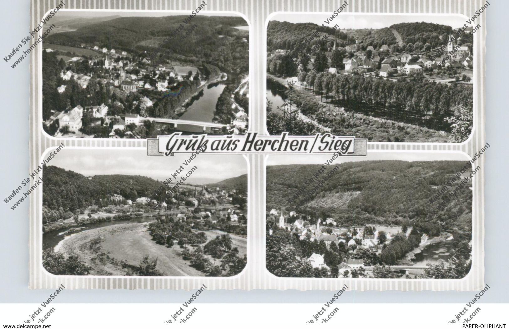 5227 WINDECK - HERCHEN, Mehrbild-AK 1964 - Siegburg