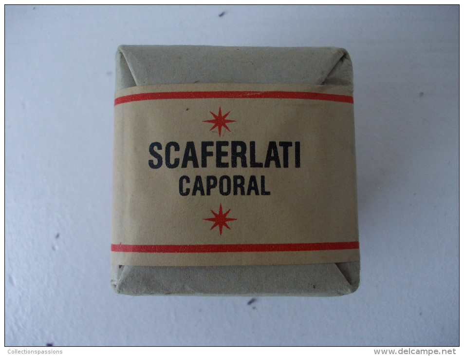 Ancien Paquet De Tabac. SCAFERLATI CAPORAL - Paquet Plein - - Other & Unclassified