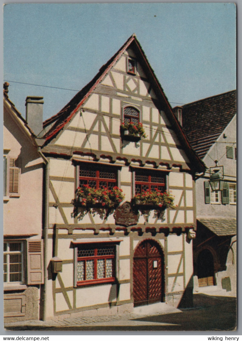 Marbach Am Neckar - Schillers Geburtshaus 2   Spendenkarte Jugendherberge Marbach - Marbach