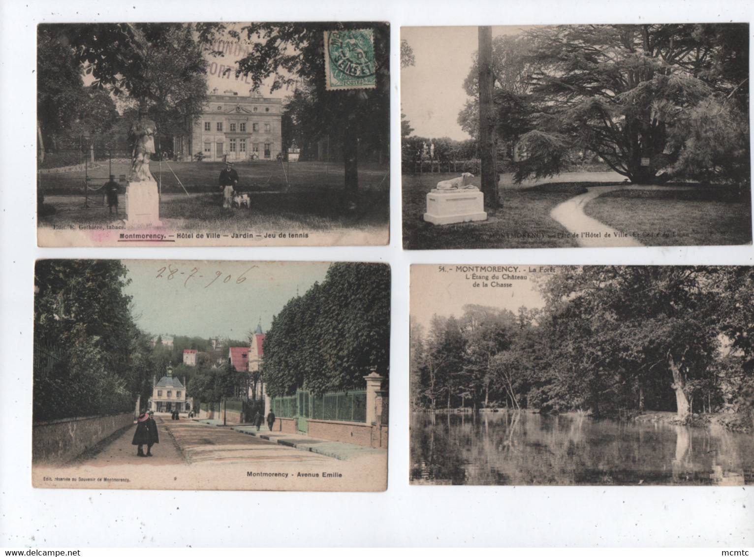 20 Cartes  - Montmorency  -   Val D'Oise  -  95 - Montmorency