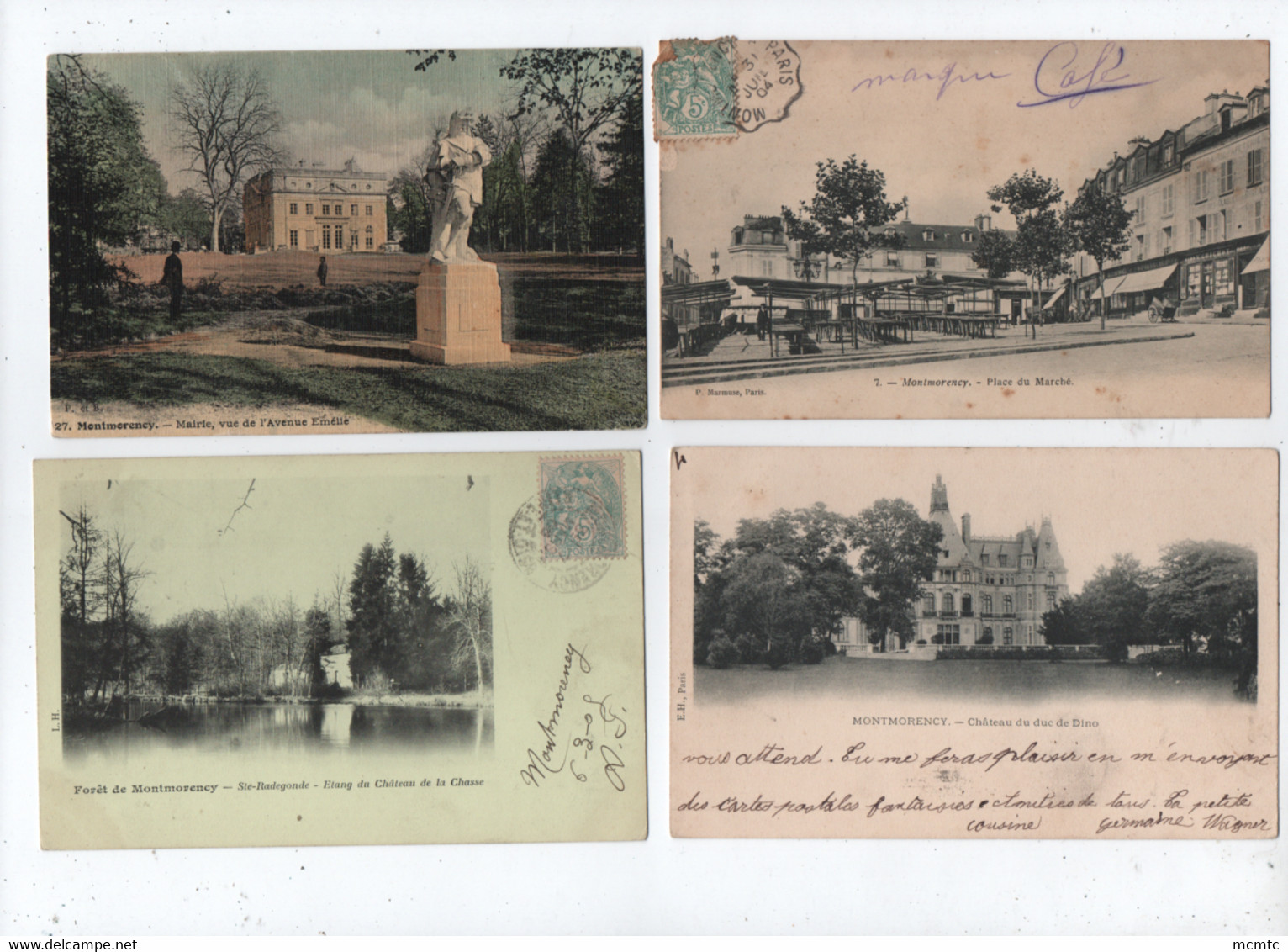 20 Cartes  - Montmorency  -   Val D'Oise  -  95 - Montmorency