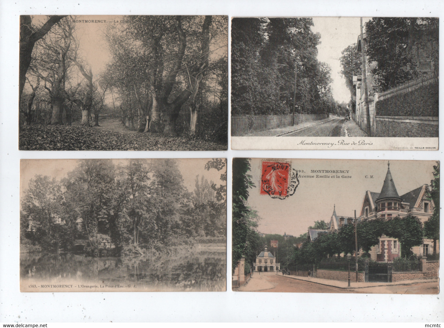 20 Cartes  - Montmorency  -   Val D'Oise  -  95 - Montmorency