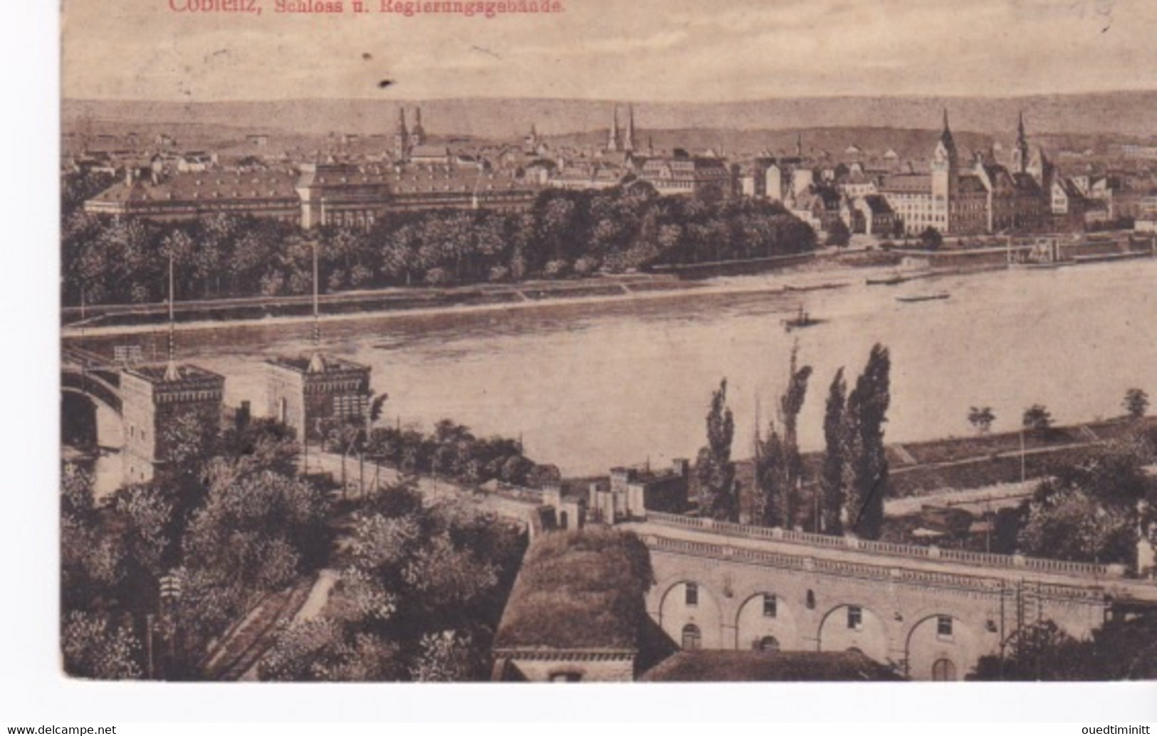 Coblentz Schloss Regierungsgebaüde 1913 - Koblenz