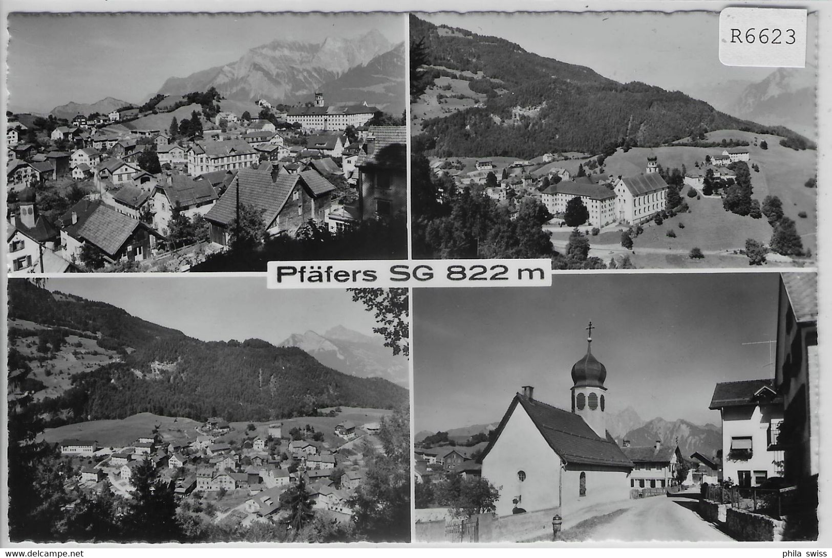 Dorf Pfäfers Bei Ragaz - Multiview - Pfäfers