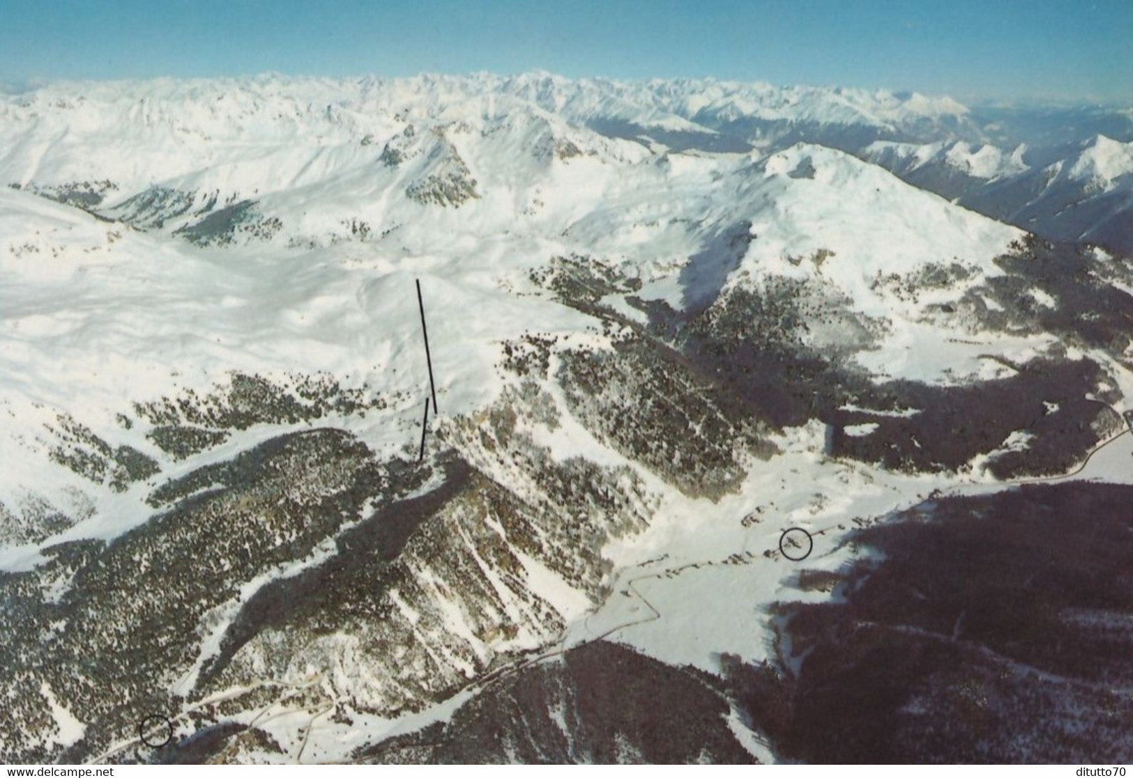 Neu Erschlossens Skigebiet Minschuns - Tschierv Im Munstertal - Formato Grande Non Viaggiata – E 17 - Tschierv