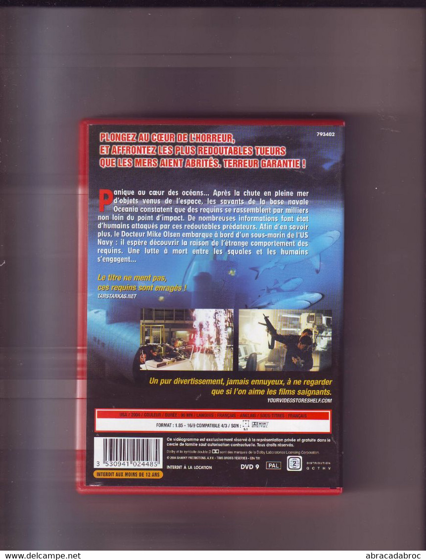 Dvd Zone 2 Pal - Raging Sharks - Science-Fiction & Fantasy