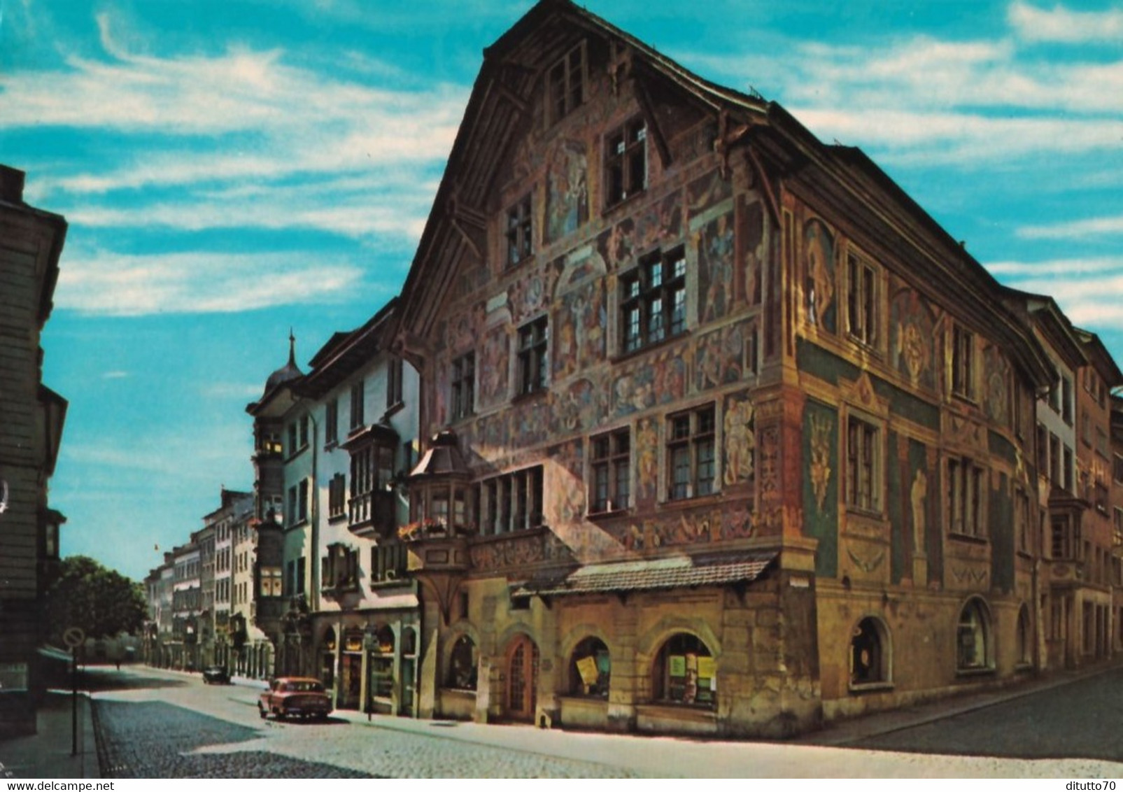 Schaffhausen- Haus Zum Ritter -formato Grande Viaggiata – E 17 - Hausen Am Albis 