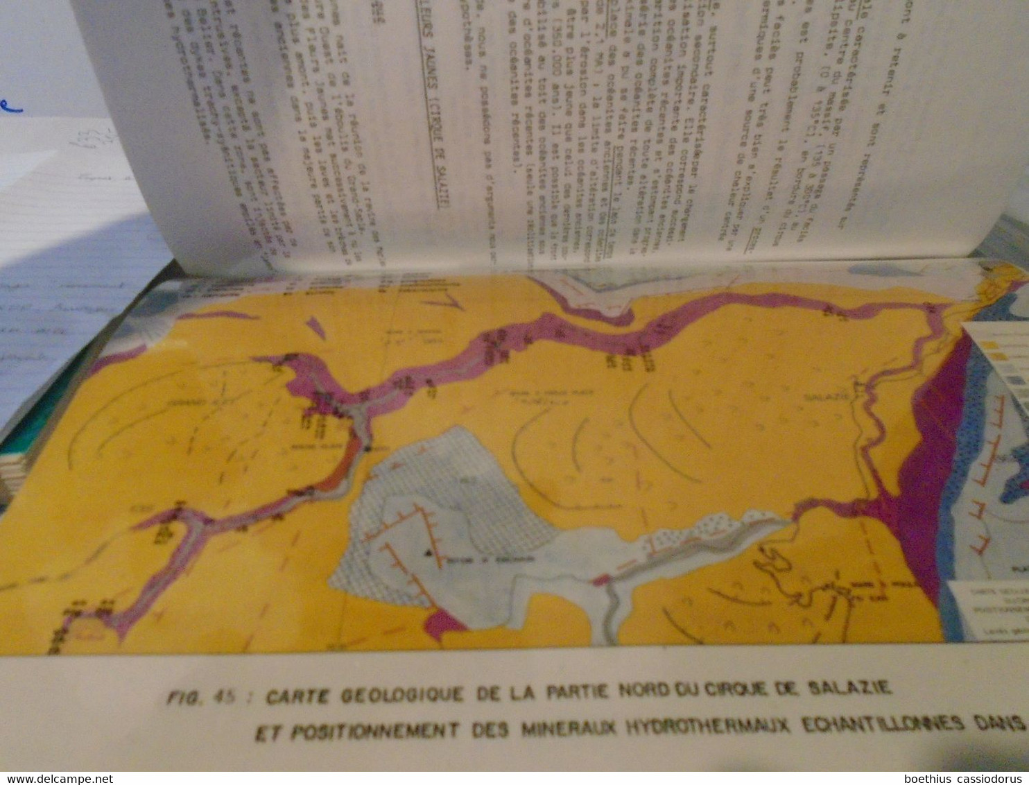 CONTRIBUTION A L'ETUDE DES MINERALISATIONS  HYDROTHERMALES LIEES A UN SYSTEME GEOTHERMIQUE RECENT ILE DE LA REUNION