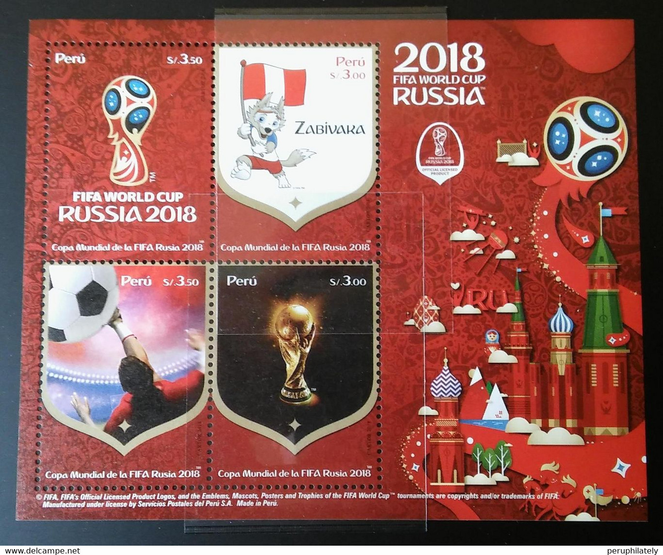 PERU 2018 , FIFA WORLDCUP , RUSSIA 2018 - 2018 – Rusia