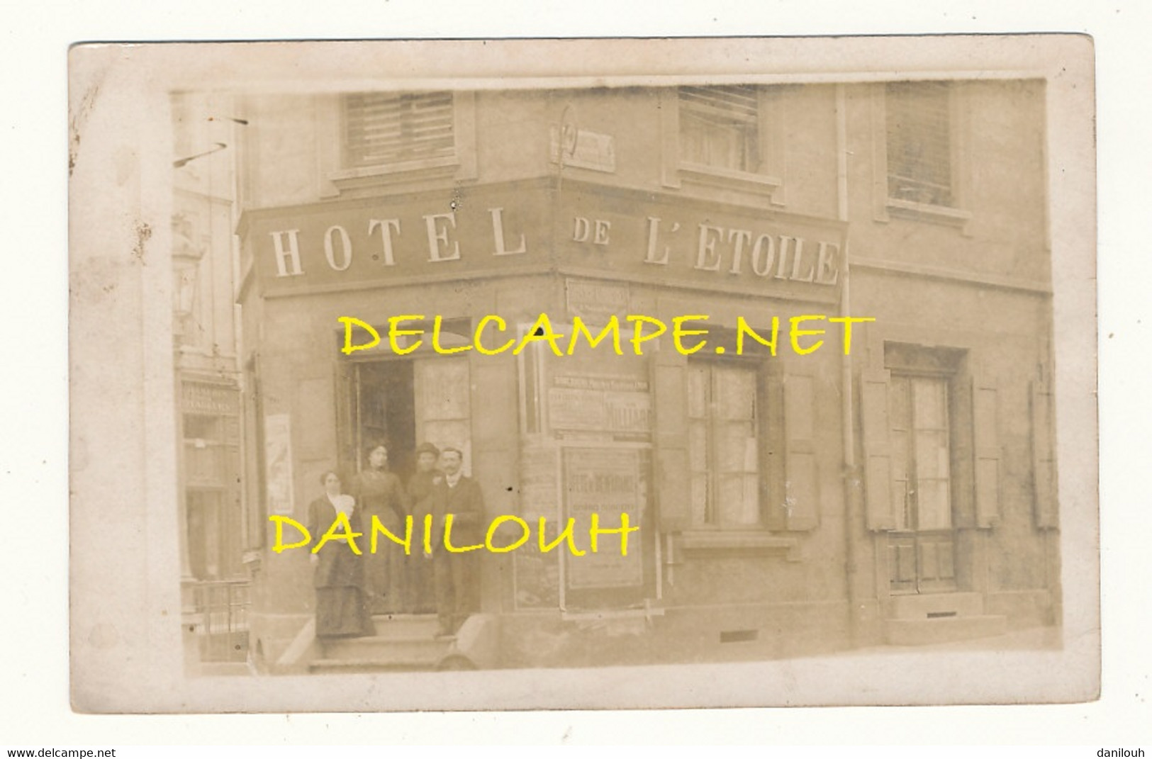 15 // JUSSAC   HOTEL DE L ETOILE     CARTE PHOTO ** - Jussac