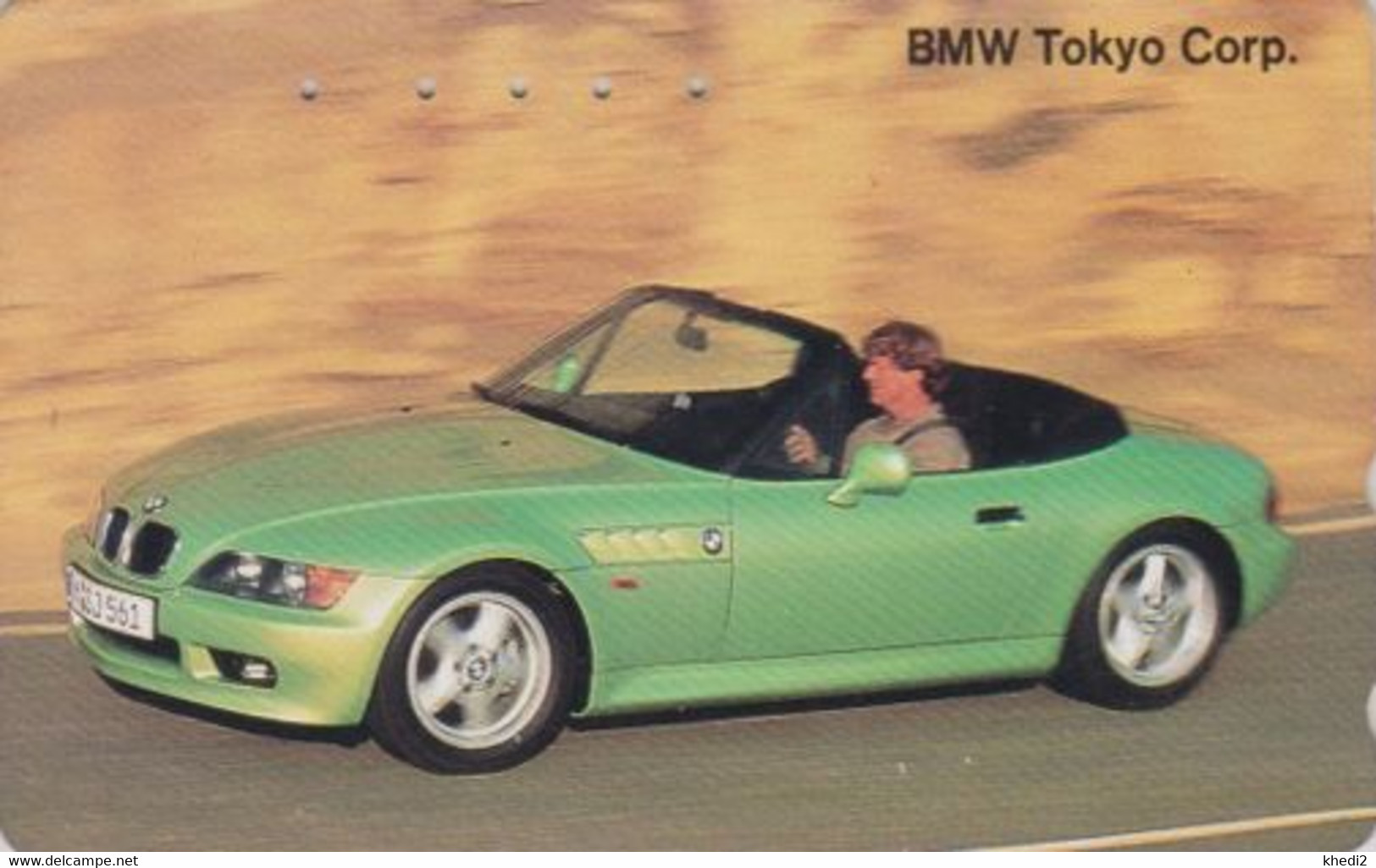 Télécarte JAPON / 110-011 - VOITURE - BMW ** Tokyo Corp. **- CAR JAPAN Phonecard - AUTO TK / Germany - 3441 - Cars