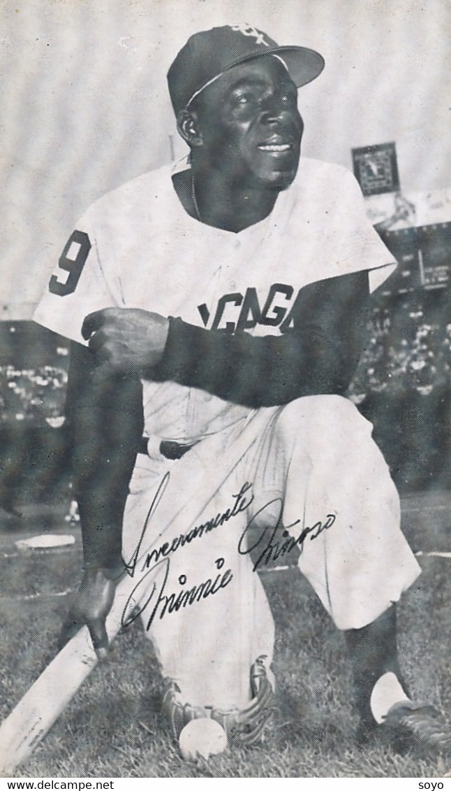 Real Photo Orestes Minnie Minoso Born El Perico Cuba Pelotero Beisbol Base Ball. - Honkbal