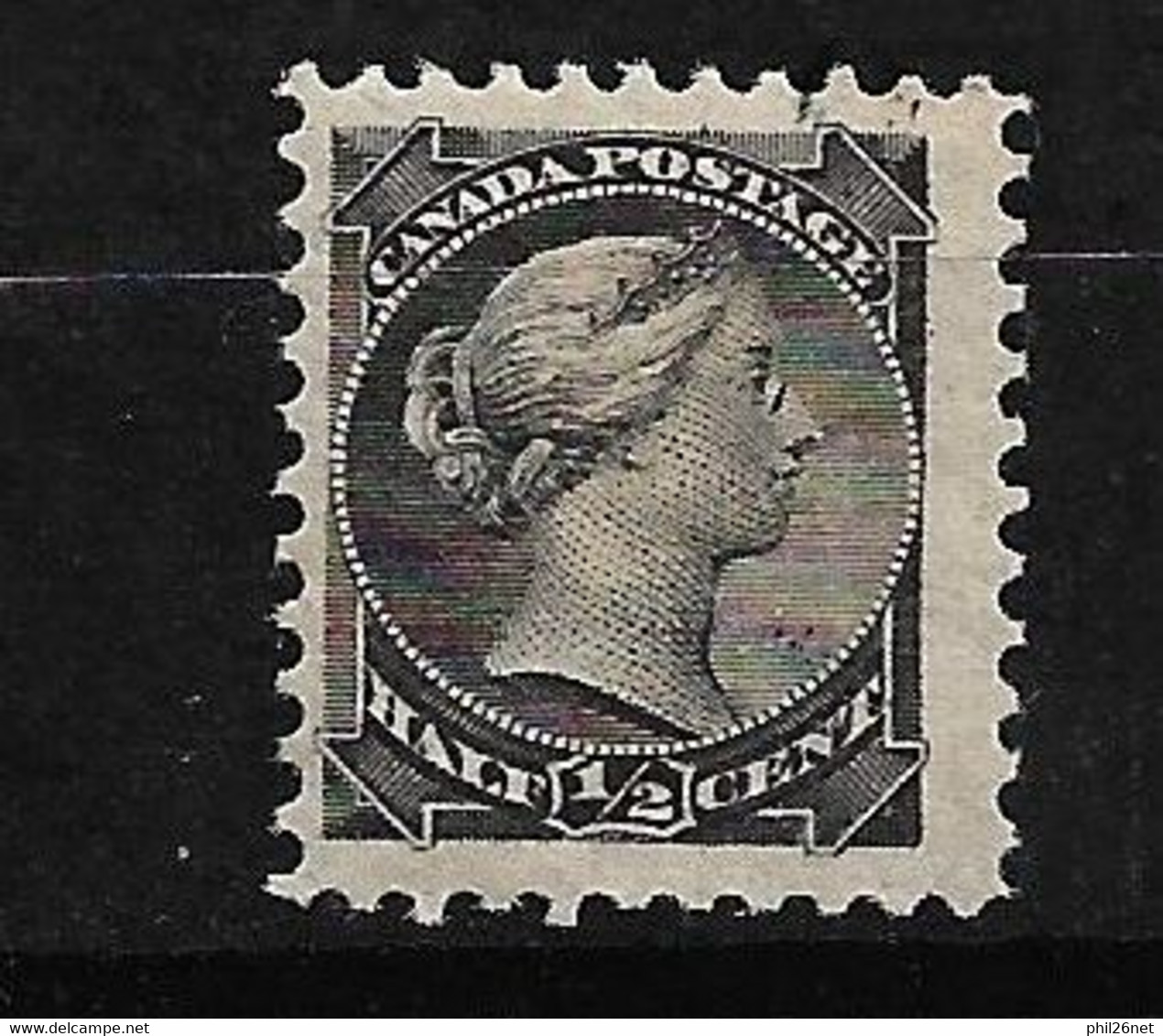 Canada  N°27        Neuf * B/T = MH F/  VF             - Unused Stamps