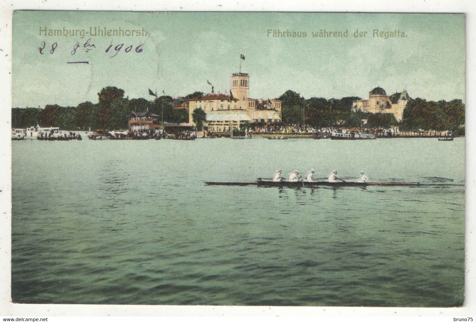 HAMBURG-UHLENHORST. - Fährhaus Während Der Regatta - 1906 - Nord