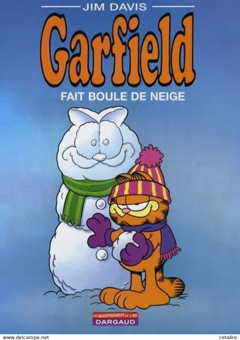 Garfield Fait Boule De Neige 2007 +++TBE+++ LIVRAISON GRATUITE - Garfield