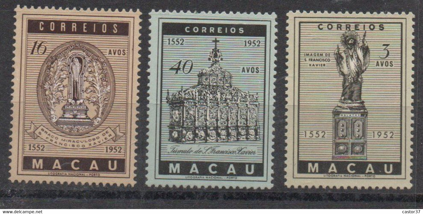 1952 Macau Macao St Françis Xavier - Autres & Non Classés