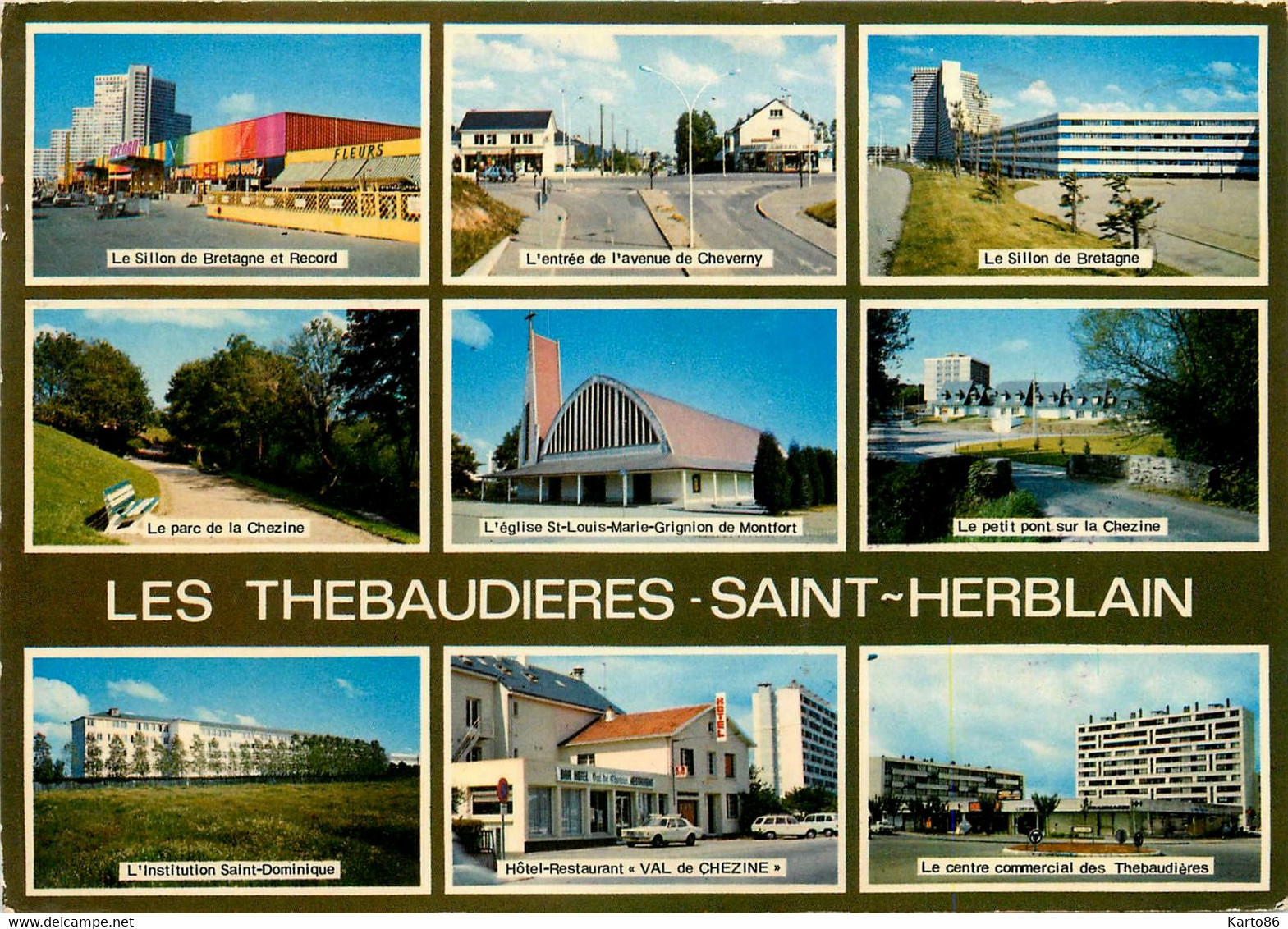 St Herblain * Les Thébaudières * Multivues - Saint Herblain