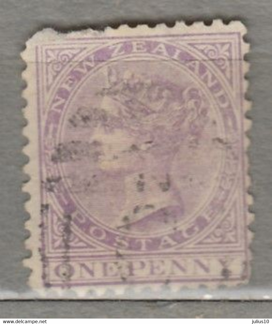 New Zealand 1874 Used (o) 26819 - Other & Unclassified