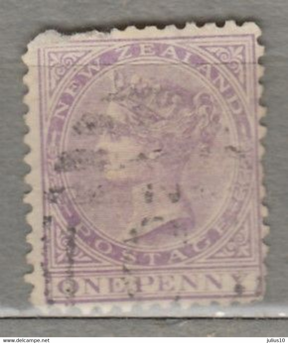 New Zealand 1874 Used (o) 26819 - Sonstige & Ohne Zuordnung