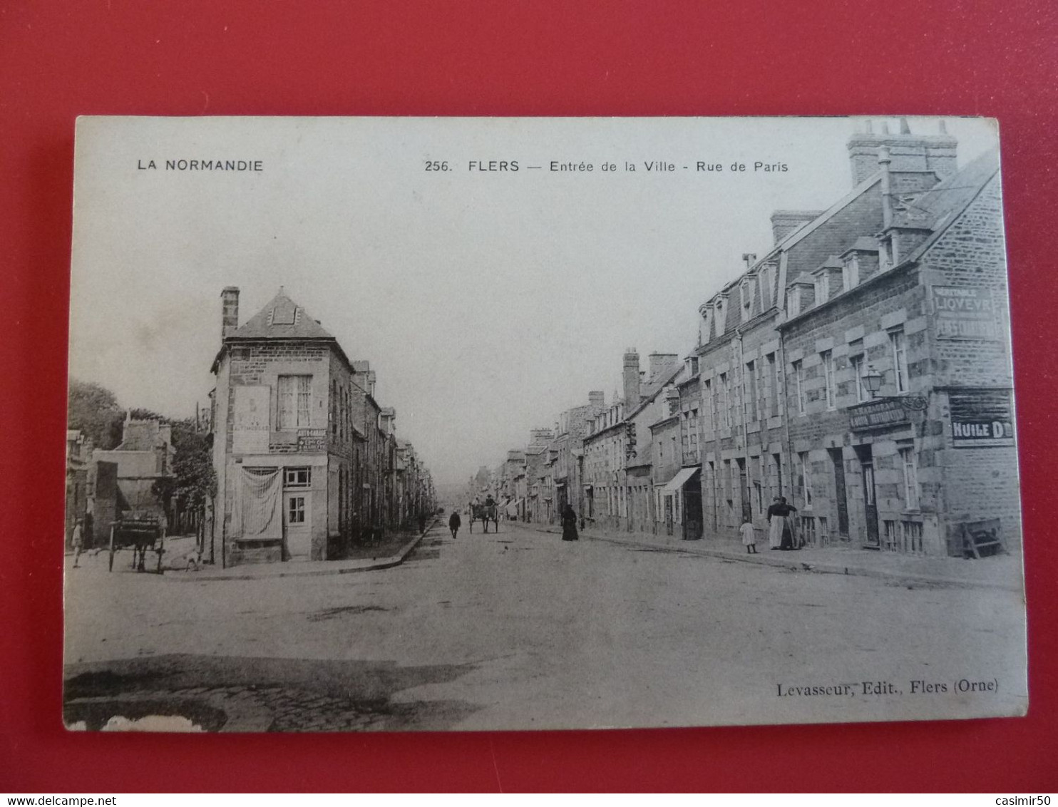 FLERS  ENTREE DE LA VILLE RUE DE PARIS - Flers