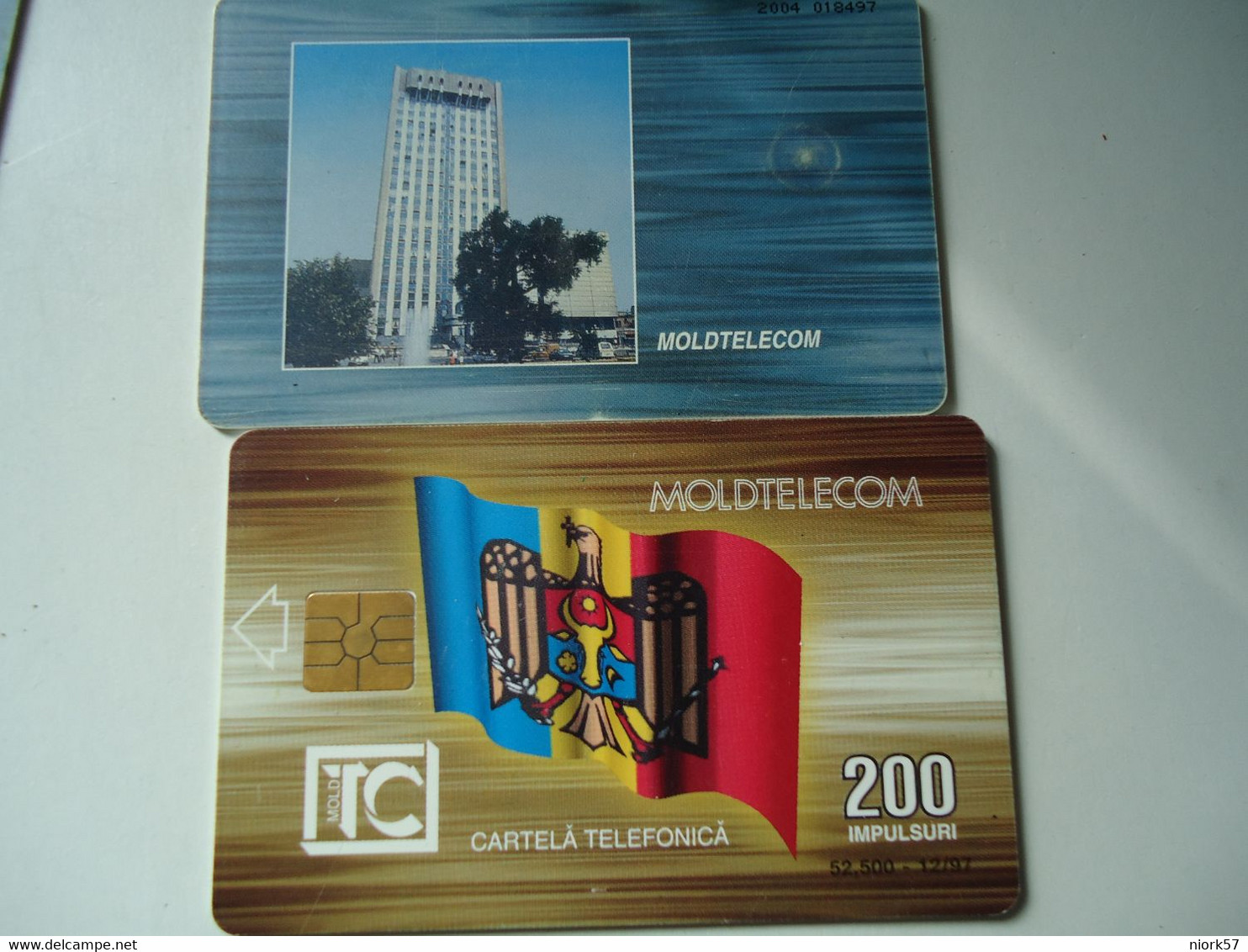 MOLDOVA  USED CARDS    LANDSCAPES  MINISTERUL 52500 - Moldova