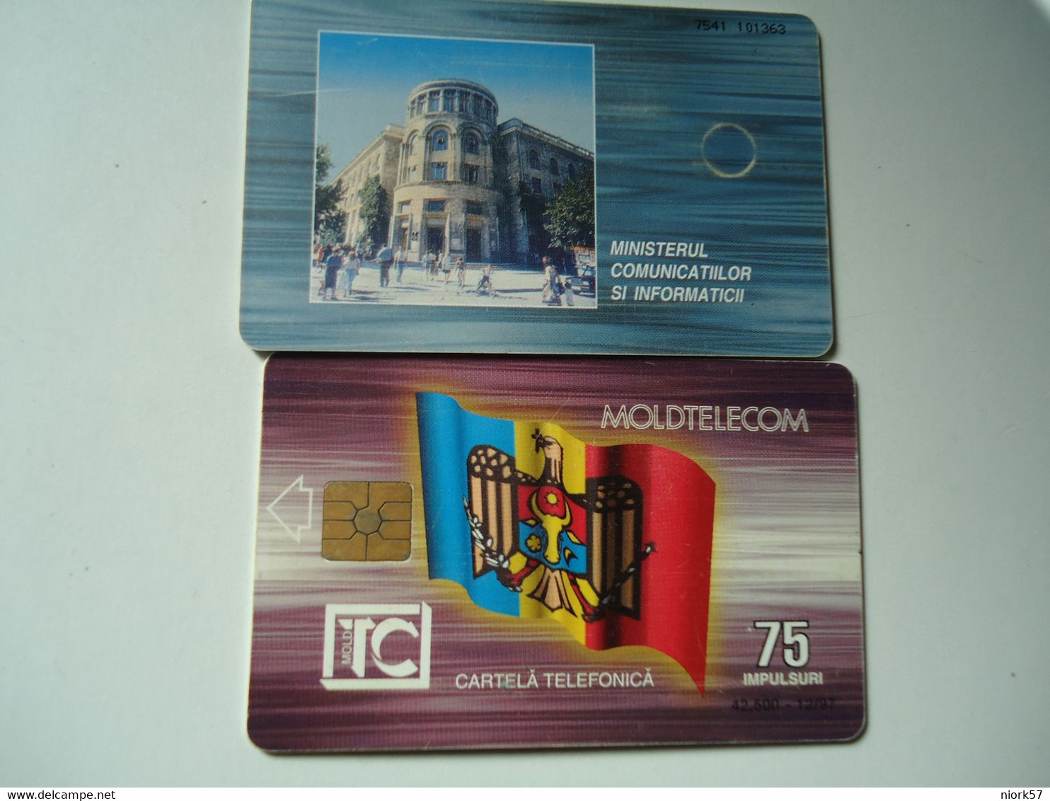 MOLDOVA  USED CARDS    MONUMENTS ARCA TRIUMFALA - Moldova