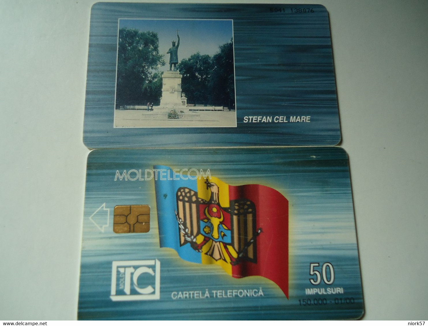 MOLDOVA  USED CARDS    LANDSCAPES - Moldavië