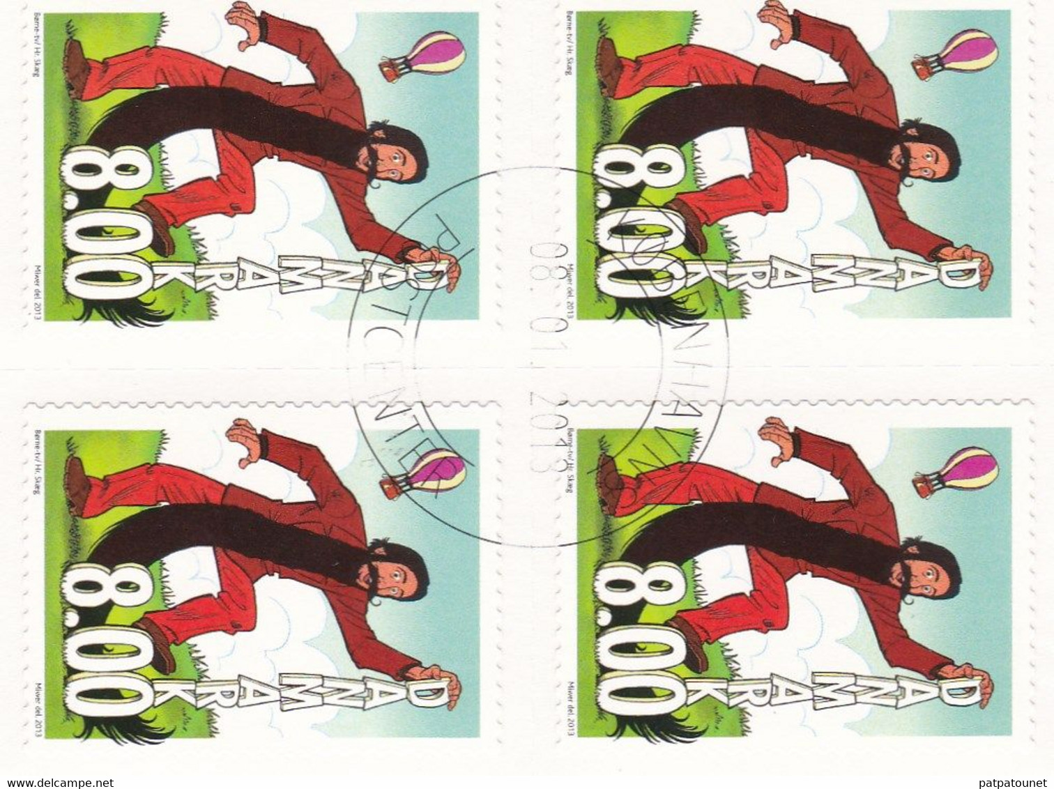Danemark YV ? Par 4 O 2013 - Used Stamps