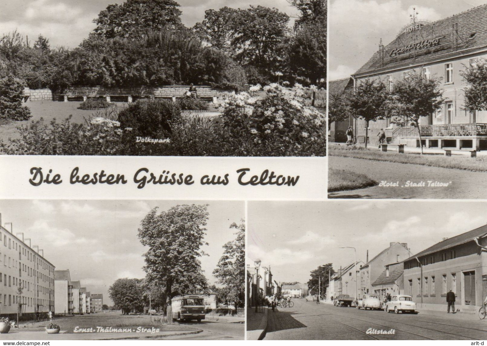 DC3951 - Ak Teltow Ernst Thälmann Straße Altstadt - Teltow