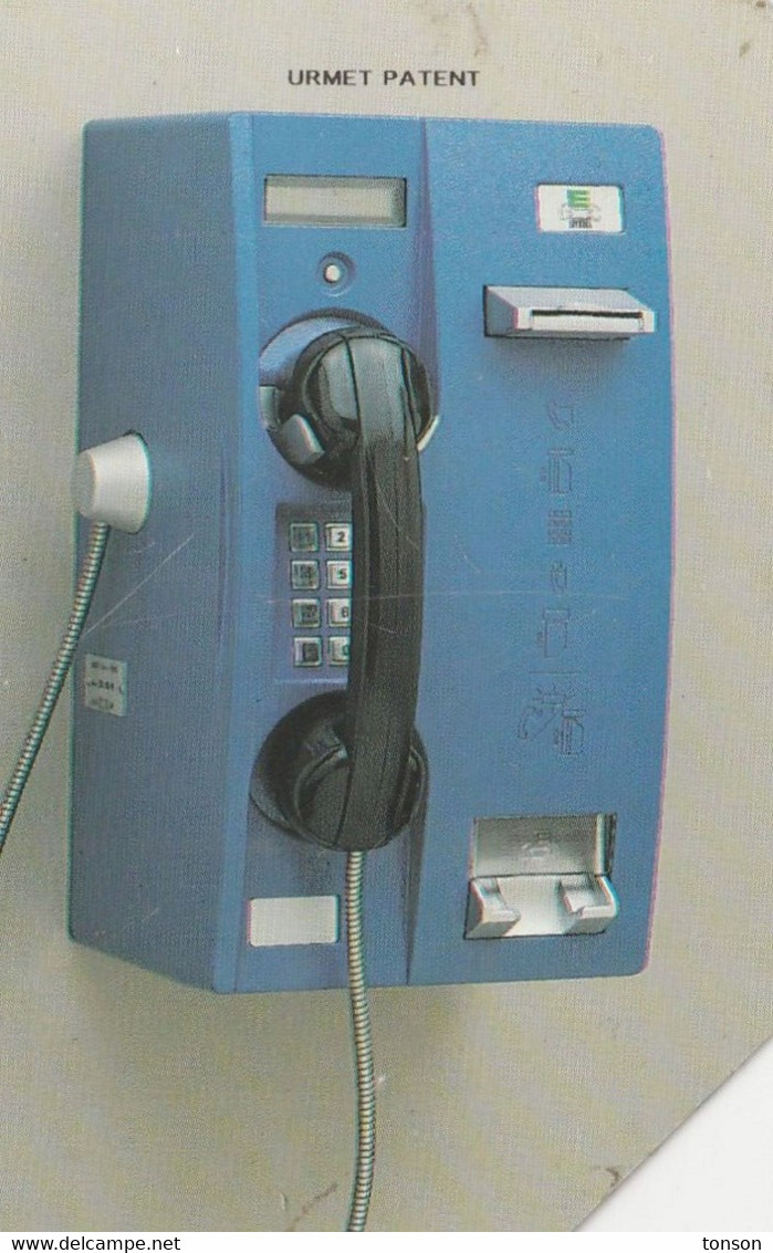 Uzbekistan, 50 Units,  Blue Phone, 2 Scans. - Uzbekistan