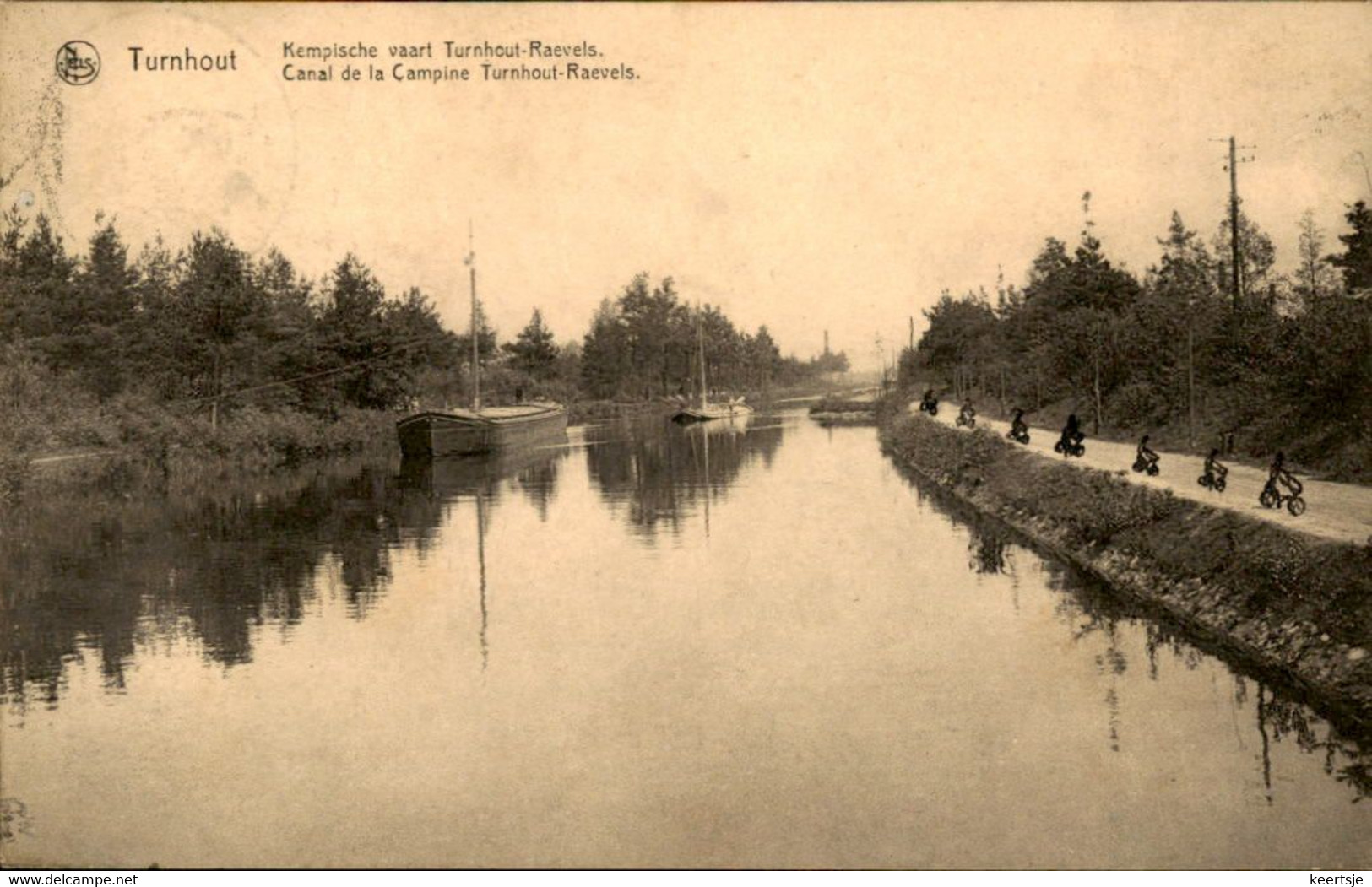 België - Turnhout - Kempische Vaart Raevels - 1927 - Andere & Zonder Classificatie