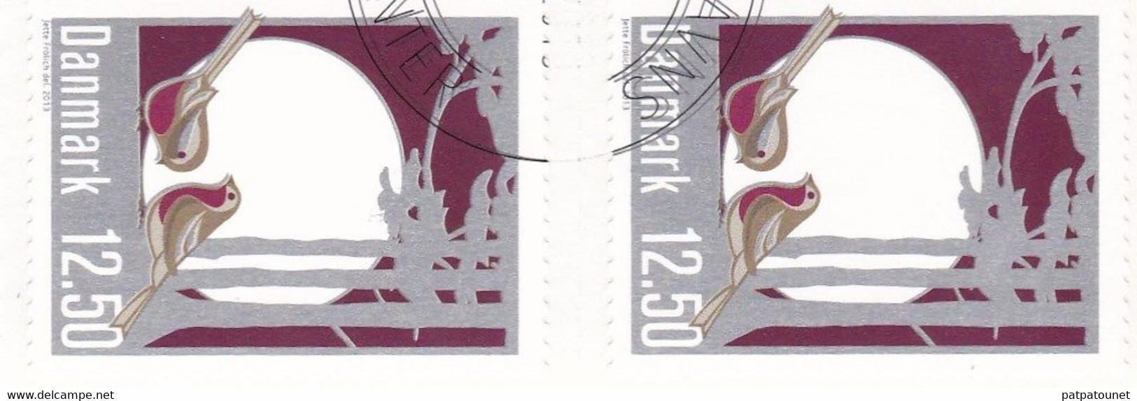 Danemark YV 1728 Par 4 O 2013 Winter Stamps - Gebruikt