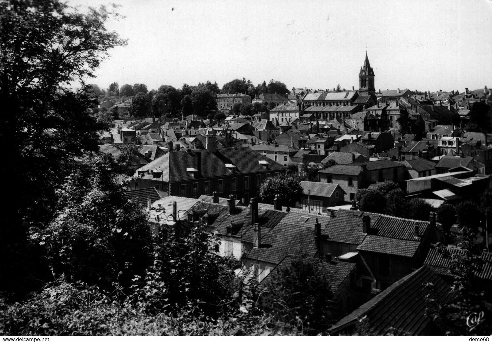 Bourbonne Les Bains CPA CP 52 Haute Marne 2 Cartes Panorama  Ed Cim Et Cap - Bourbonne Les Bains