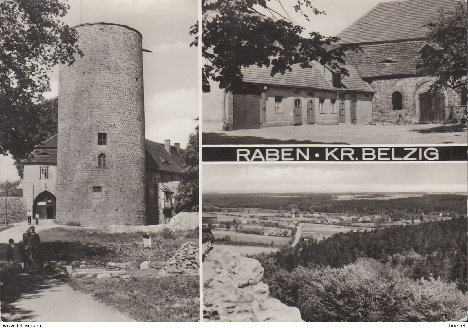 D-14823 Raben - Kreis Belzig - Burg Rabenstein - Alte Ansichten ( Echt Foto) - Belzig