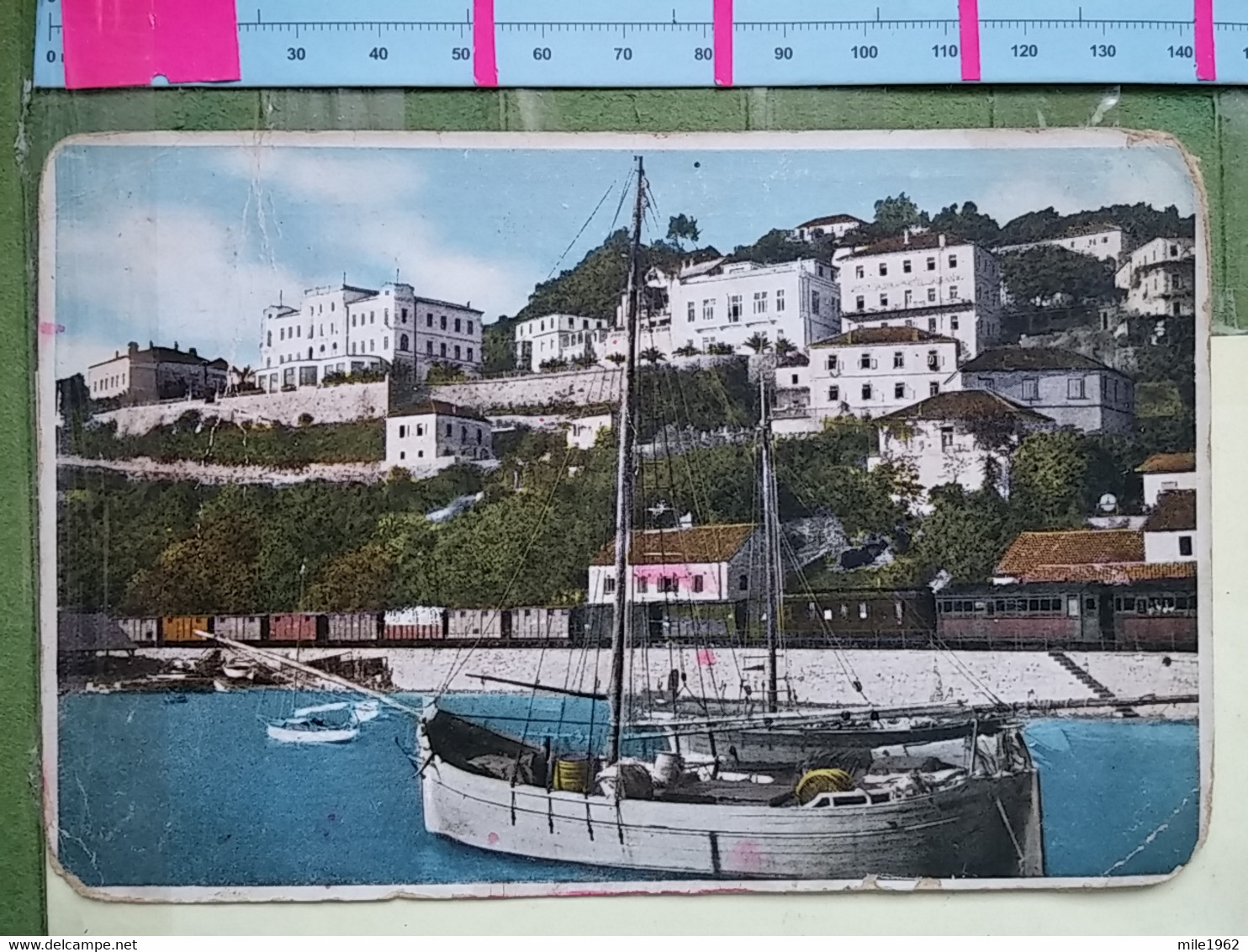 KOV 5-30 - HERCEG NOVI, HERCEGNOVI, MONTENEGRO, Ship, Bateau, Railway, Train, Travel 1930 - Montenegro