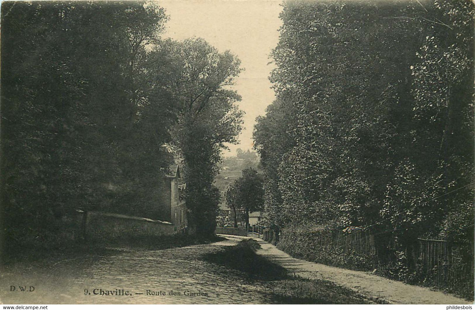 HAUTS DE SEINE  CHAVILLE  Route Des Gardes - Chaville